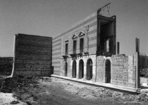 Museo a Gibellina in costruzione