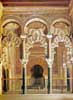 Mediterranean Art: Mediterranean Architecture: Islamic Architecture: Mezquita de Cordoba:  El Miharab; Abderram I ( 756-788),  Abderramàn II, Alhakem II, Allmanzor, Architects  