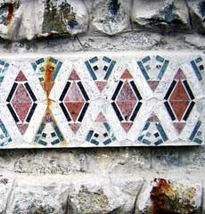 Mediterranean Design - Florenses Handcraft - Multicolor Marble Mosaic - Palla-Palla Gardens - San Giovanni in Fiore - Designer: Francesco Saverio ALESSIO - © Copyright 2000