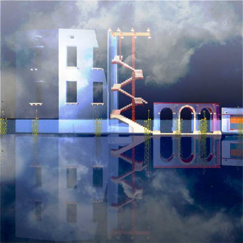 Architecture Reflected in water: CAD, or computer-aided design