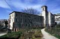 Centro del Mediterraneo: San Giovanni in Fiore, Calabria, Italia: Abbazia Florense - Panoramica est con gli orti - Fotografia: Francesco Saverio ALESSIO copyright © 1987/2005